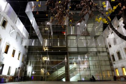 Patio del Centro de Cultura Contemporáneo de Barcelona (CCCB).