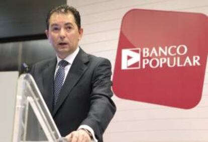 El consejero delegado del Banco Popular, Francisco Gómez. EFE/Archivo