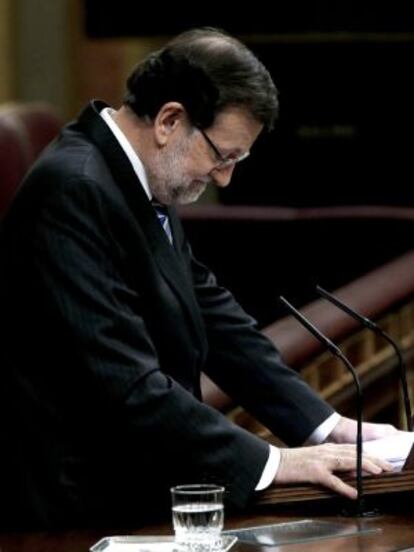 Mariano Rajoy, el martes pasado.