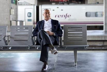 El presidente de Renfe, Julio G&oacute;mez-Pomar.