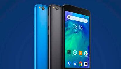 El sencillo diseño del Redmi Go