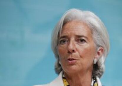 Christine Lagarde, la directora gerentes del FMI.