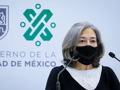 Florencia Serranía, directora de metro de Ciudad de México durante el Gobierno de Sheinbaum, en febrero.