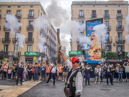 Fiestas de La Mercè en Barcelona, en una imagen tomada en septiembre de 2022.