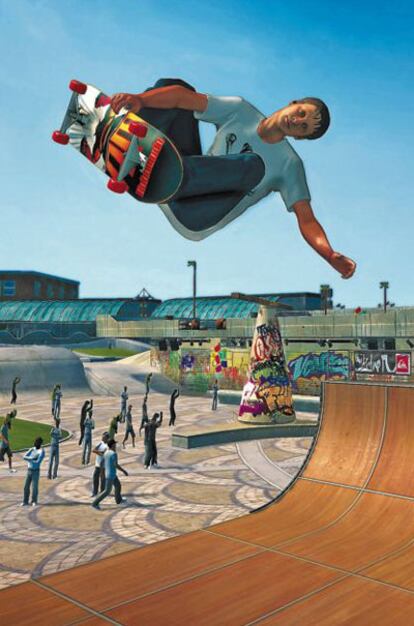 Imagen del juego <b><i>Tony Hawk: RIDE.
</b></i>