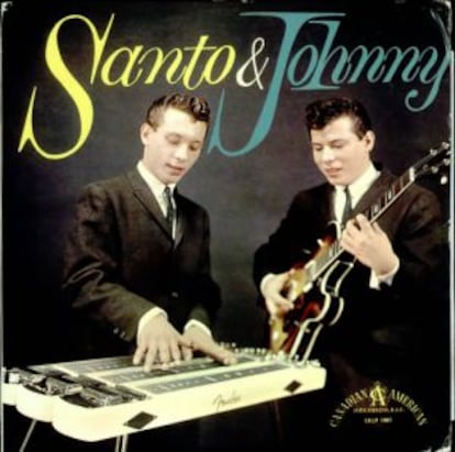 Portada del disco de Santo & Johny