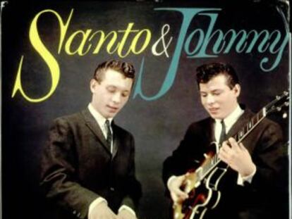 Portada del disco de Santo & Johny