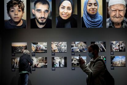 Alguna de las imágenes que componen la exposición del fotoperiodista Germán Caballero.