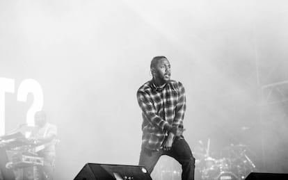 Kendrick Lamar en el FIB de 2016.