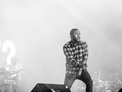 Kendrick Lamar en el FIB de 2016.