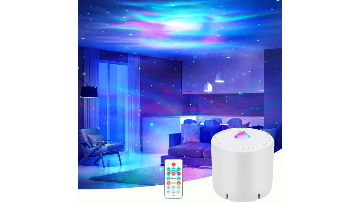 Galaxy LED lamp.