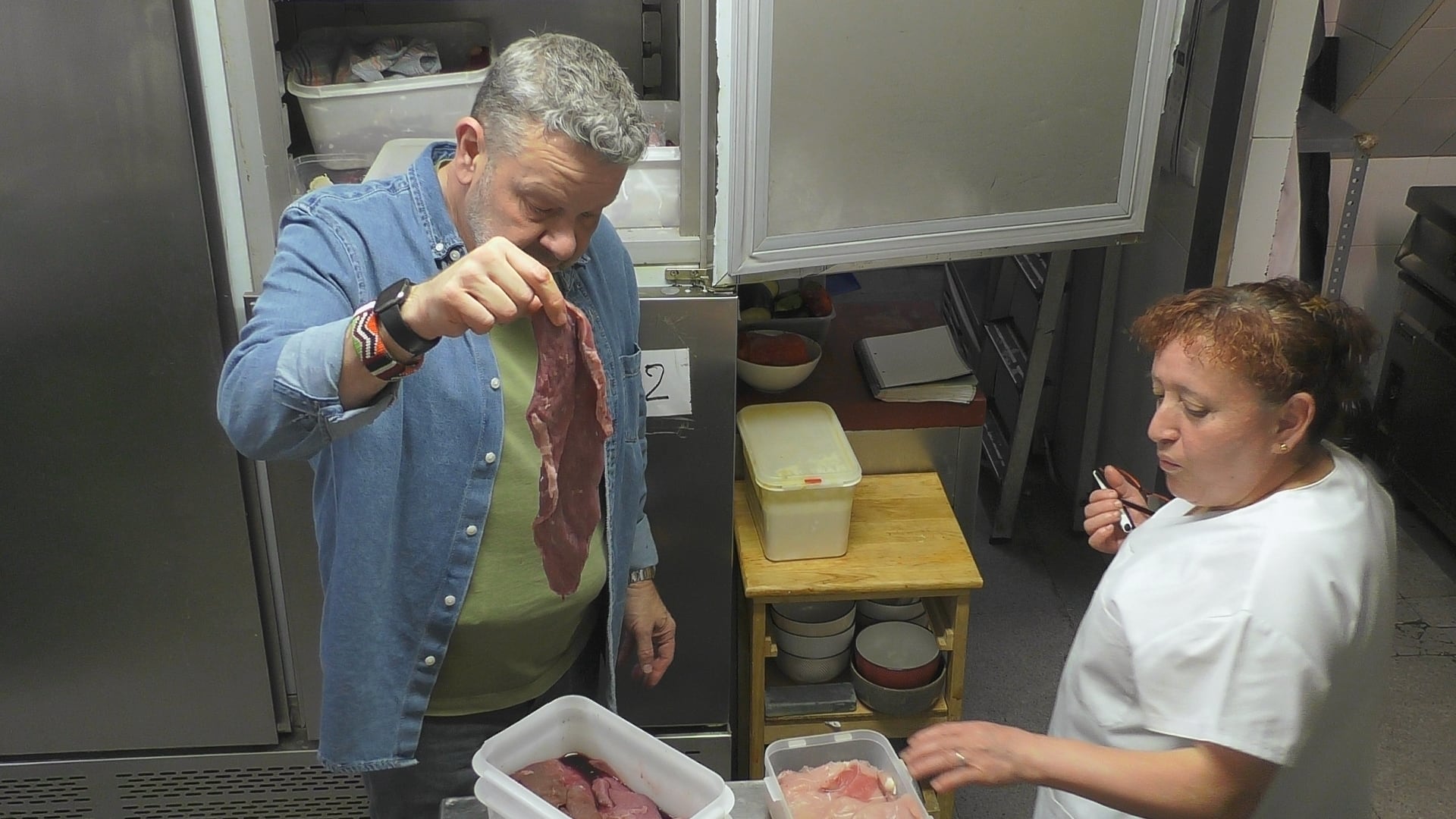 Chicote en un episodio de 'Pesadilla en la cocina'.