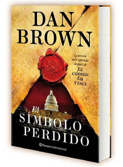 Portada de <a href="http://www.elpais.com/especial/dan-brown/">'El símbolo perdido', de Dan Brown </a> (Planeta)