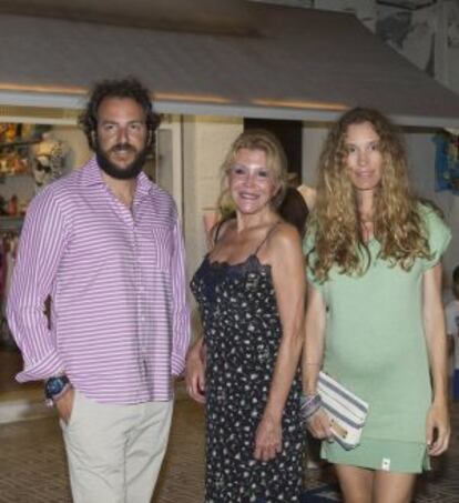 Los Thyssen reconciliados en Ibiza.