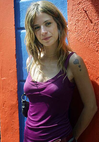 Silke, en la presentación de <i>Iris.</i>