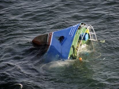 Pesquero hundido en Asturias 