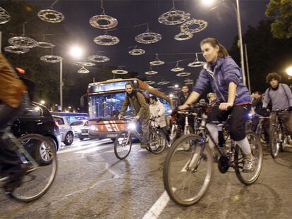 "Yo pedaleo y no me cabreo"