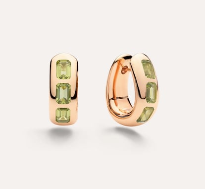 Pendientes de Pomellato.