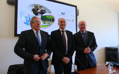 Goirizelaia, entre Etxenike (izquierda) y Jauregizar, en Bilbao.