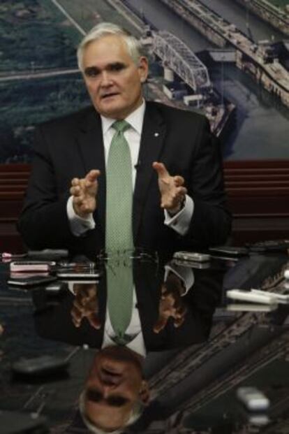 Jorge Quijano, administrador del Canal de Panamá.
