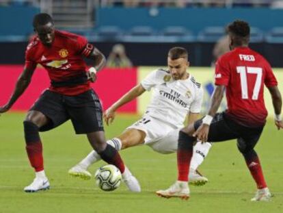 La actuación de Ceballos sobresale en la correcta presentación de los blancos, que merecieron más ante el United (2-1). Gol de Benzema, intranscendente Bale y destellos de Vinicius en su debut