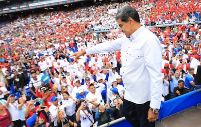 Nicolás Maduro, en un acto este miércoles.