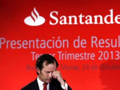 El consejero delegado del Banco Santander, Javier Mar&iacute;n