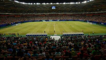 25.371 pessoas estiveram na Arena da Amazônia, nesta quinta.