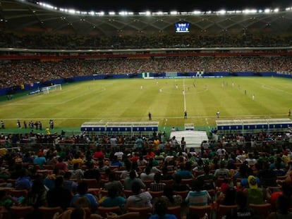 25.371 pessoas estiveram na Arena da Amazônia, nesta quinta.