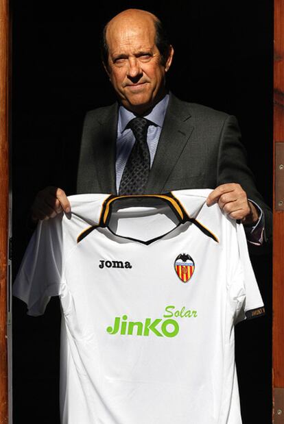 Manuel Llorente, presidente del Valencia.