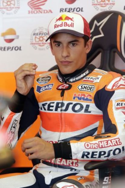 Marc Márquez, en Indianapolis.