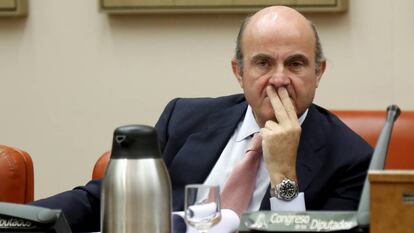 El ministro de Economía, Luis de Guindos.