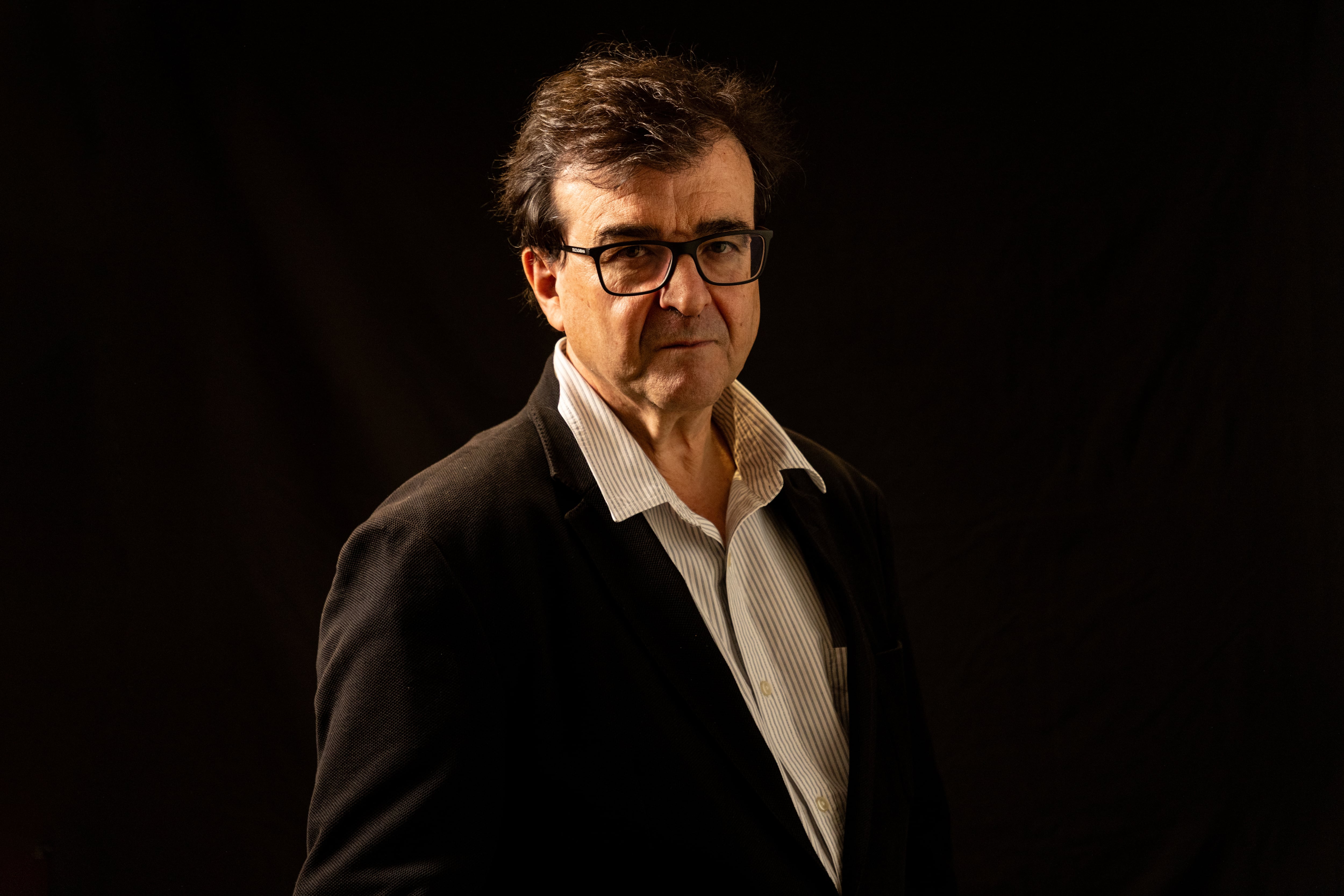 Entrevista con el autor Javier Cercas, durante la FIL Guadalajara 2025, el 29 de noviembre de 2025.