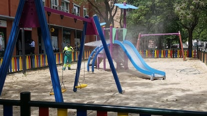 Parque infantil de Getafe.