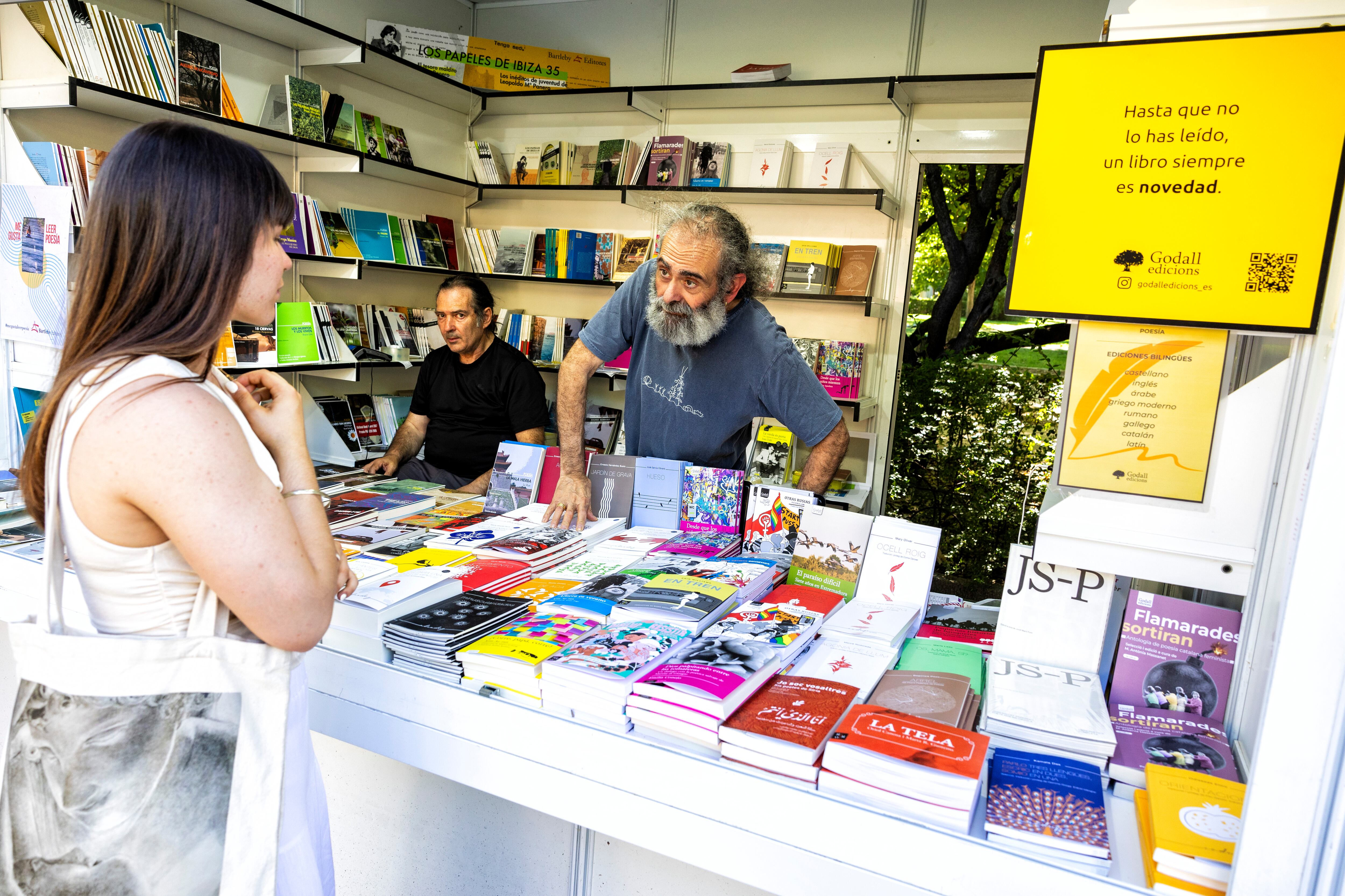 Caseta de la editorial Godall, el 14 de junio de 2024.