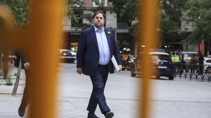 Catalan separatist leader Oriol Junqueras.