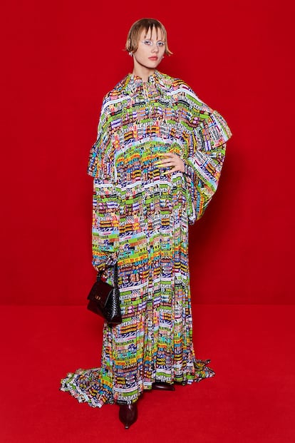 El ‘glitch’ de Balenciaga primavera-verano 2022.