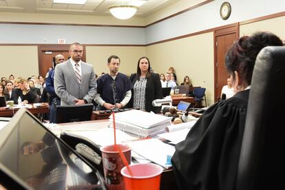 Juicio a Larry Nassar, que acabó condenado a 175 años de cárcel por abusar de gimnastas en EE UU.