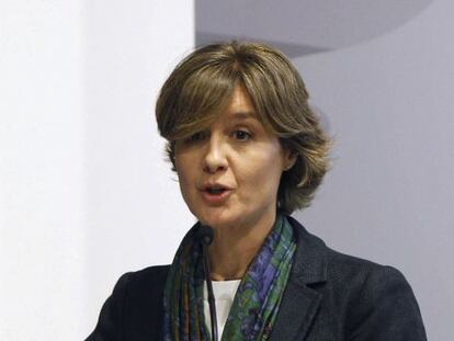  La ministra de Agricultura y Pesca, Isabel Garc&iacute;a Tejerina. 