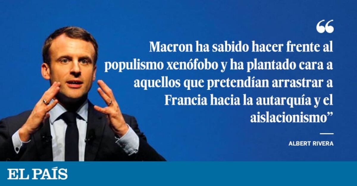 Macron: El liberalismo es progreso
