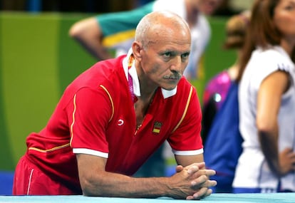 Jesús Carballo, durante los Juegos de Atenas 2004.