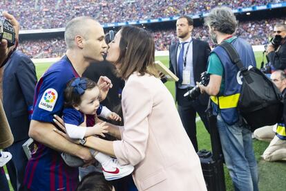 Sienna, hija Andrés Iniesta y Anna Ortiz.