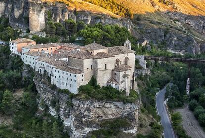 Vista del Parador de Cuenca.