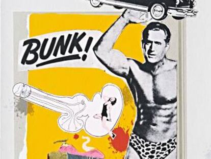 'Bunk: Evadne in Green Dimension' (1952−19729), de Eduardo Paolozzi.