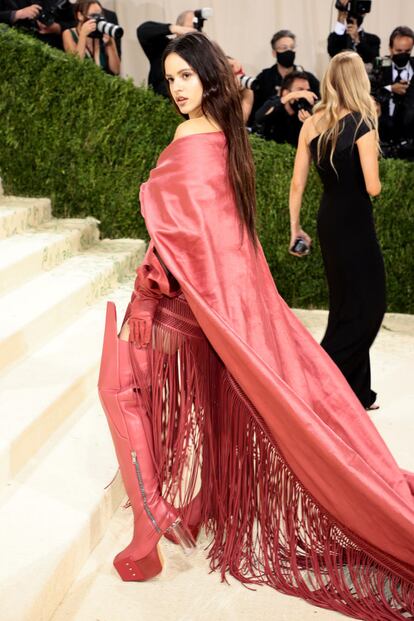 The 2021 Met Gala Celebrating In America: A Lexicon Of Fashion - Arrivals