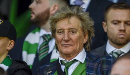 Rod Stewart, en marzo en Glasgow.