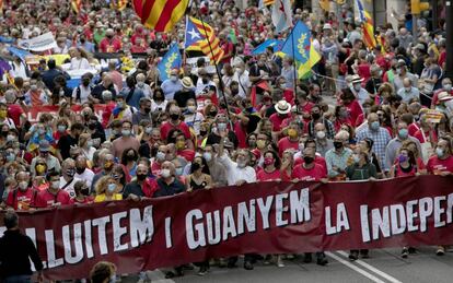 Manifestació de la Diada d'enguany.