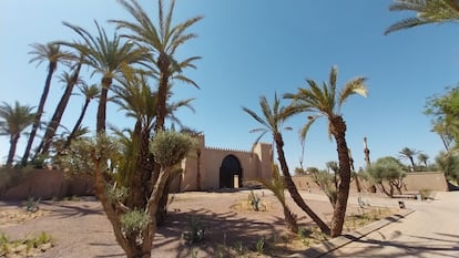 La réplica de fuerte sahariano como el de 'Beau Geste' en el hotel Barceló de Marrakech.