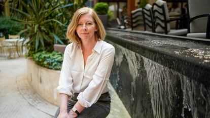 Oncologist Sarah Blagden, from the University of Oxford, photographed on April 16 at the Intercontinental Hotel in Madrid.