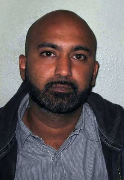 Safraz Ahmed, en una fotografía tomada por la policía británica.